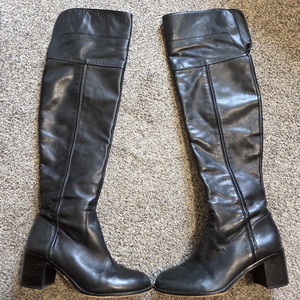 Sam Edelman Black Over the Knee Boots